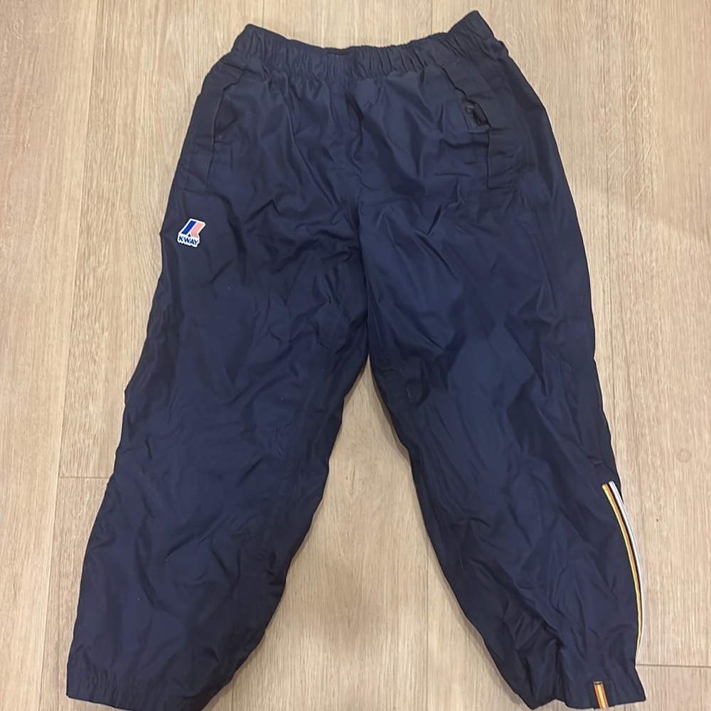 Boys Naveh k-way rain pants with zipper bottom